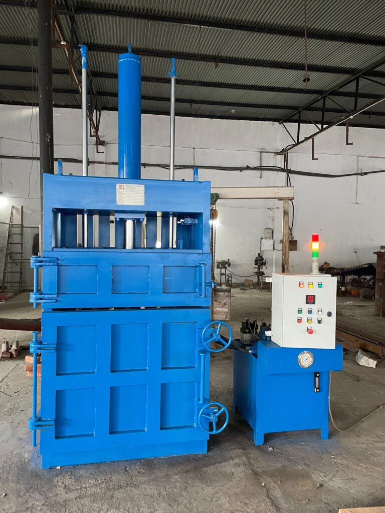 Hydraulic Single Box Baling Press Machine