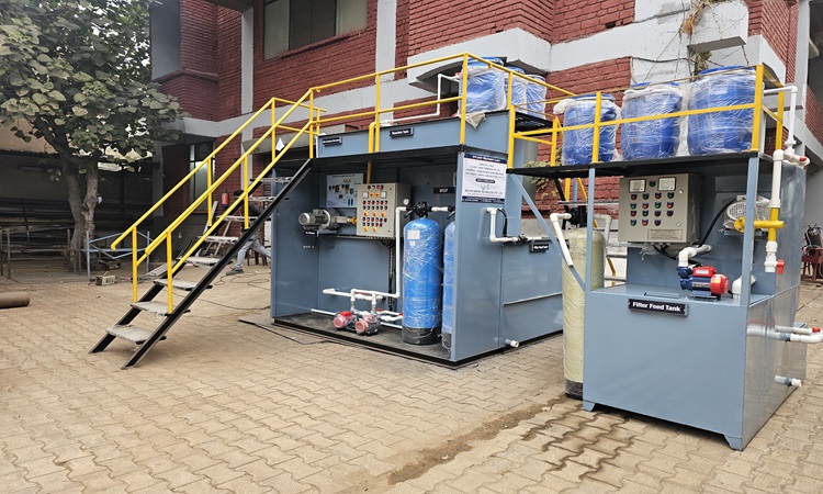 Packaged STP Plant