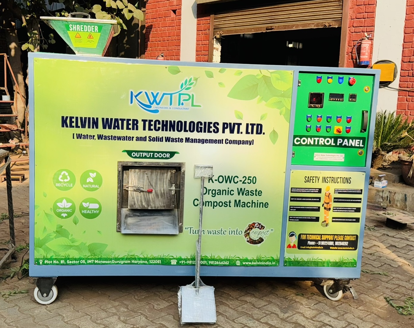 Automatic Organic Waste Composters for Hotels